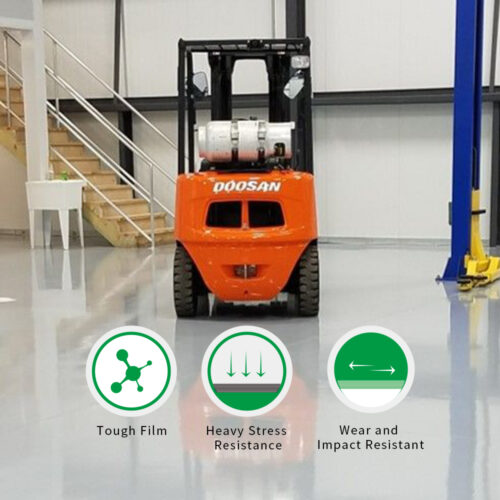 Water-Based Two-Component Wear-Resistant Polyurethane Floor Paint Outdoor Concrete Garage Floor Paint Factory Dark Grey Floor Paint - Image 5