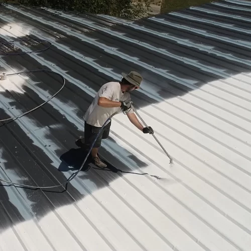 Insulation Coating Roof Iron Shed Reflective White Insulation Rustproof Waterproof Coating - Image 4