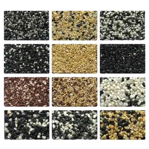 Resin Washed Stone For Floor Resin Bound Driveway Washed Stone Flooring With Putty Resin Bound Gravel Epoxy - Image 4