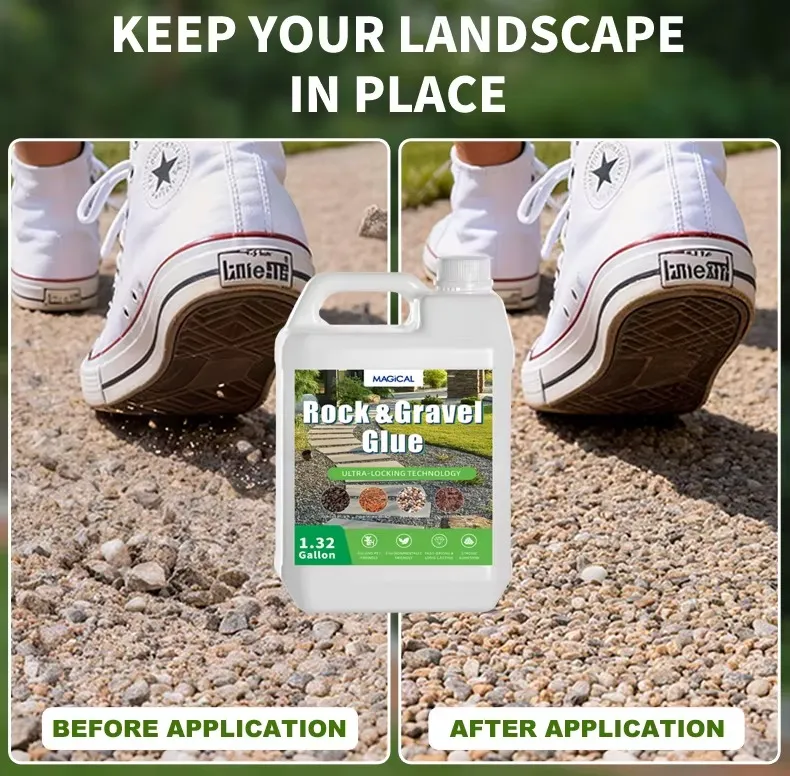 Rock Glue for Landscaping - Pet-Safe & Water-Permeable | MagicalPaint - Image 2