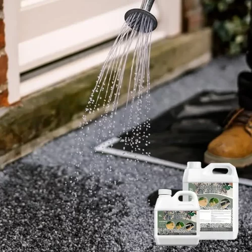 Stone Carpet Sealer Binder Epoxy Resin Filling Pore One-Component Stone Binder Permeable Stone And Mulch Binder Spray - Image 4