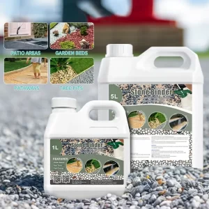 Stone Carpet Sealer Binder Epoxy Resin Filling Pore One-Component Stone Binder Permeable Stone And Mulch Binder Spray