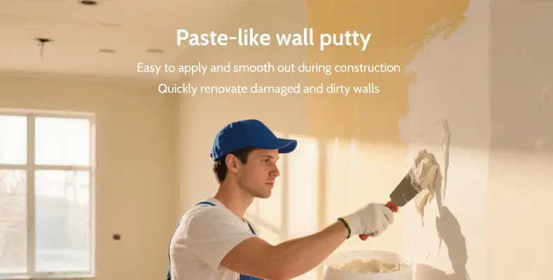 Concrete Waterproof Crack Resistant Wall Putty