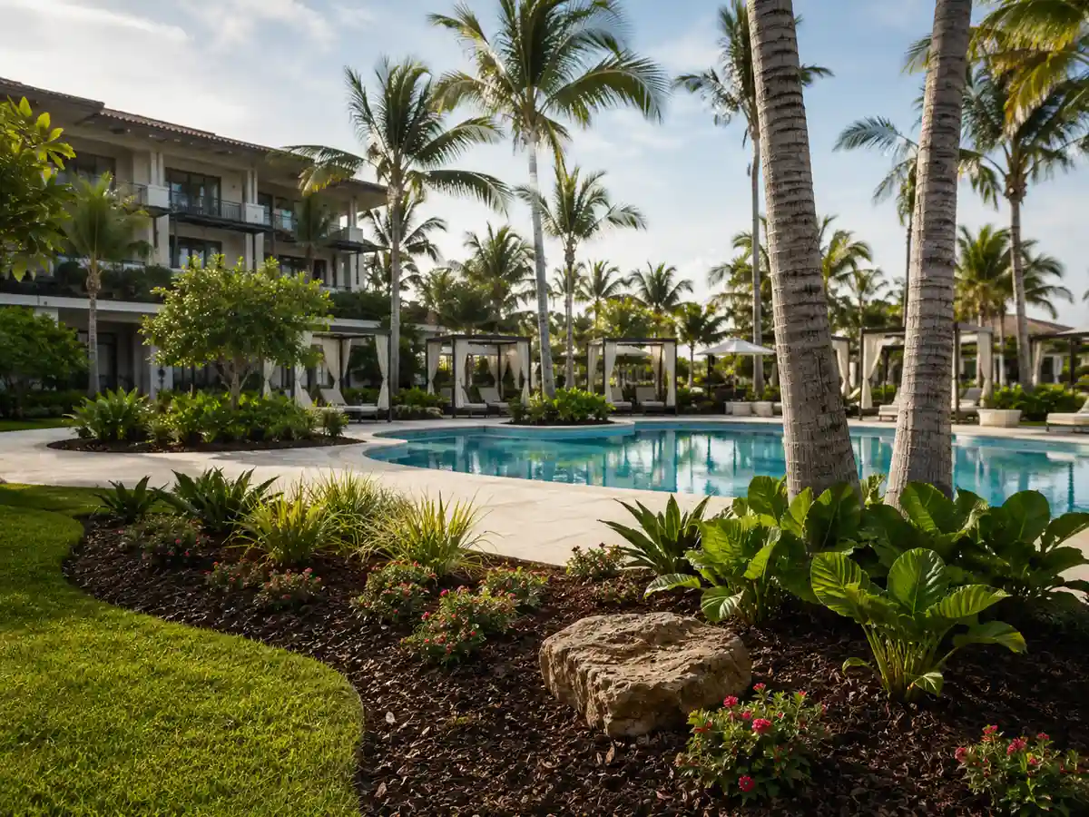 Hospitality landscaping